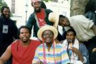Fimber Bravo with Old Calypsonians